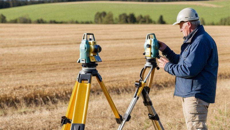 Land Surveying In Action